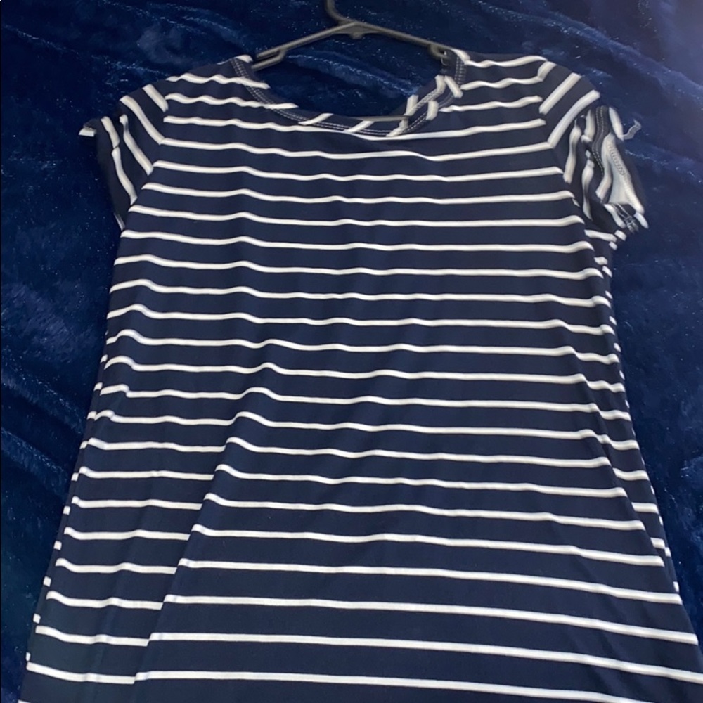 Cute white and blue dress